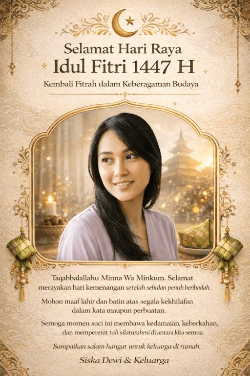 Sample Greeting Card - Idul Fitri 02