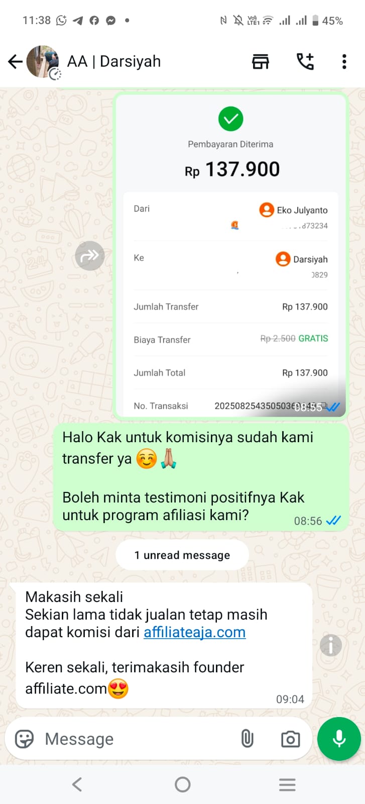 Testimoni Darsiyah