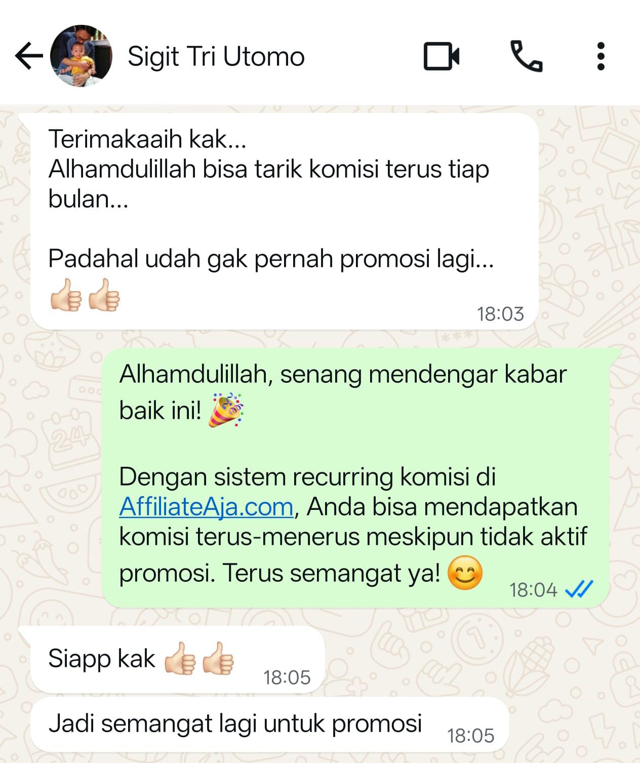 Testimoni Sigit
