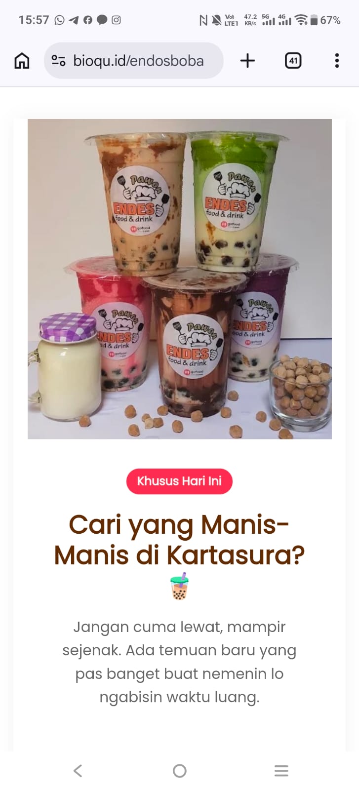 Contoh website BioQu 4