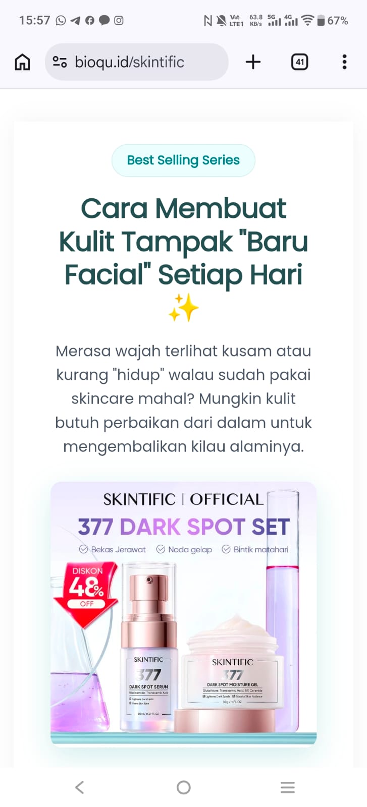 Contoh website BioQu 3