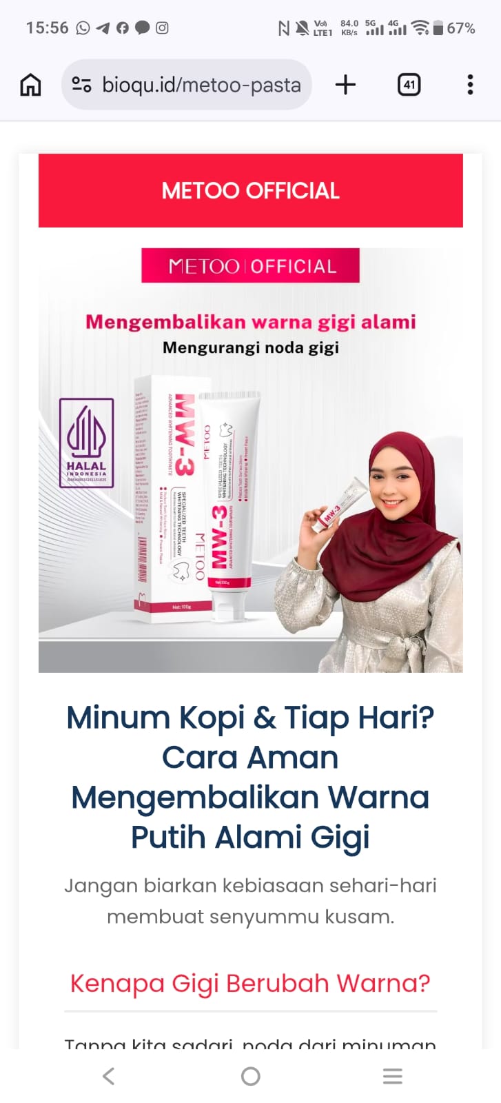 Contoh website BioQu 6