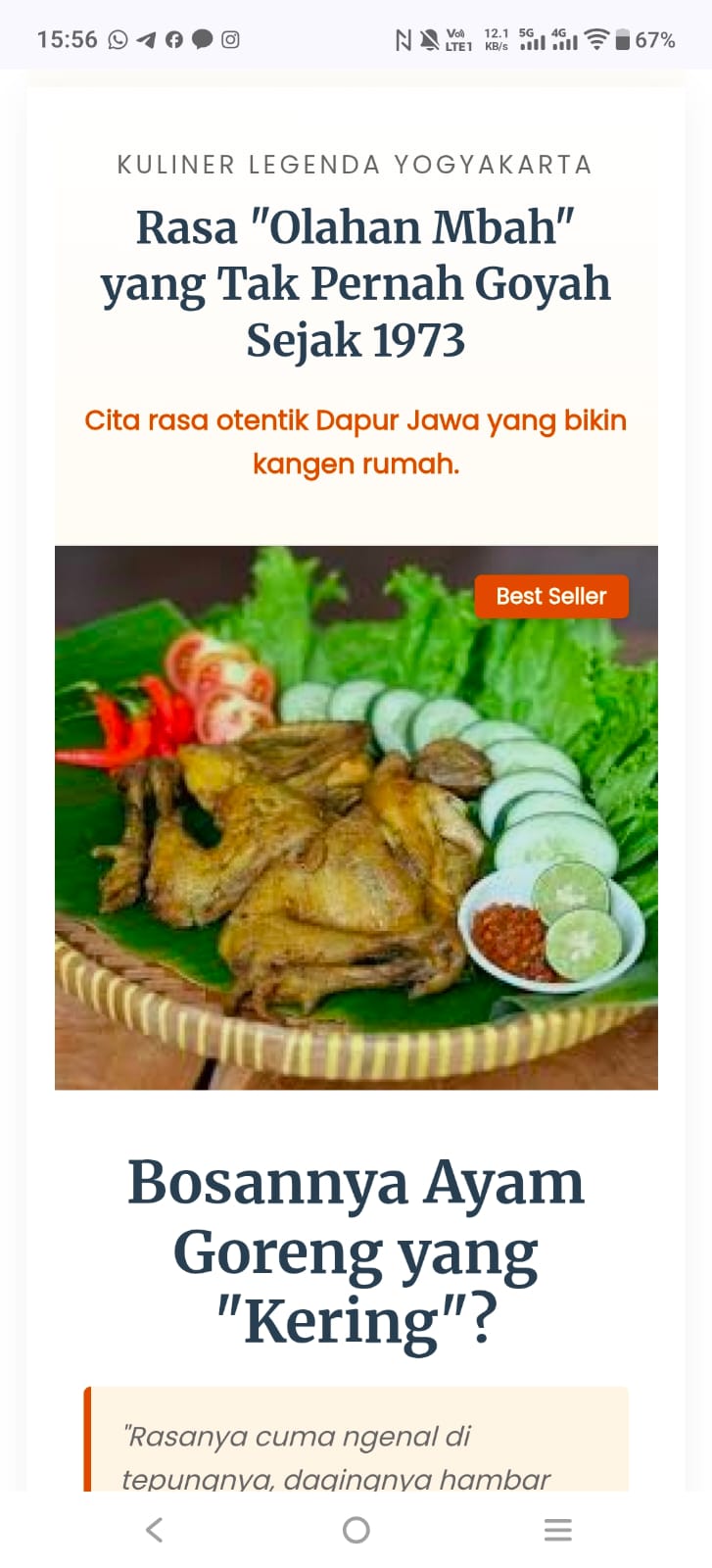 Contoh website BioQu 7