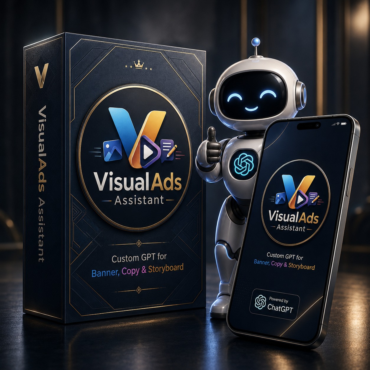 Mockup bonus VisualAds Assistant