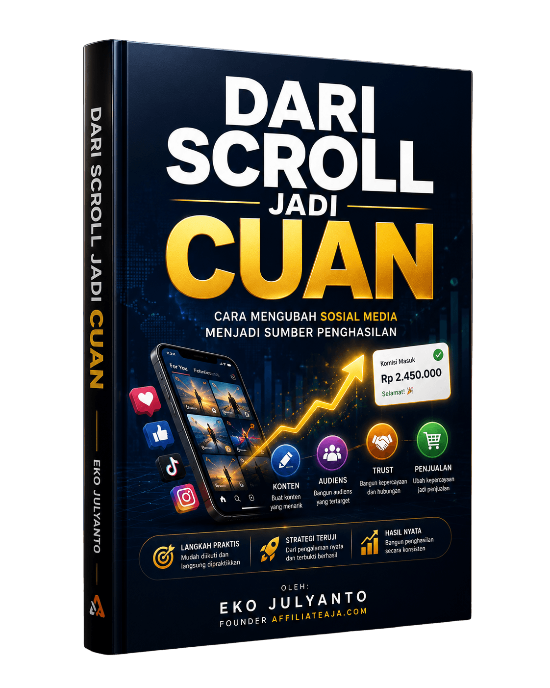 Mockup eBook Dari Scroll Jadi Cuan